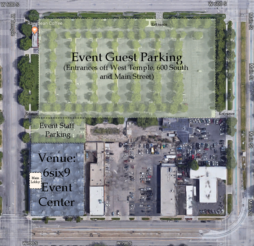6Six9 Event Center Parking