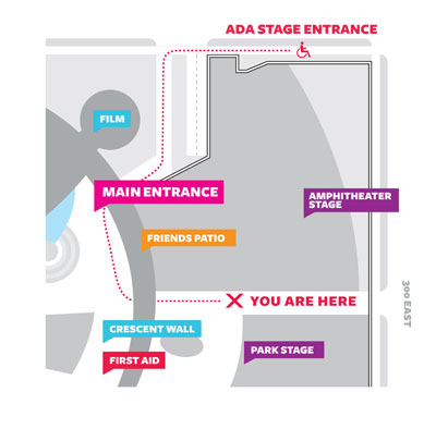 UAF 11 ADA stage map